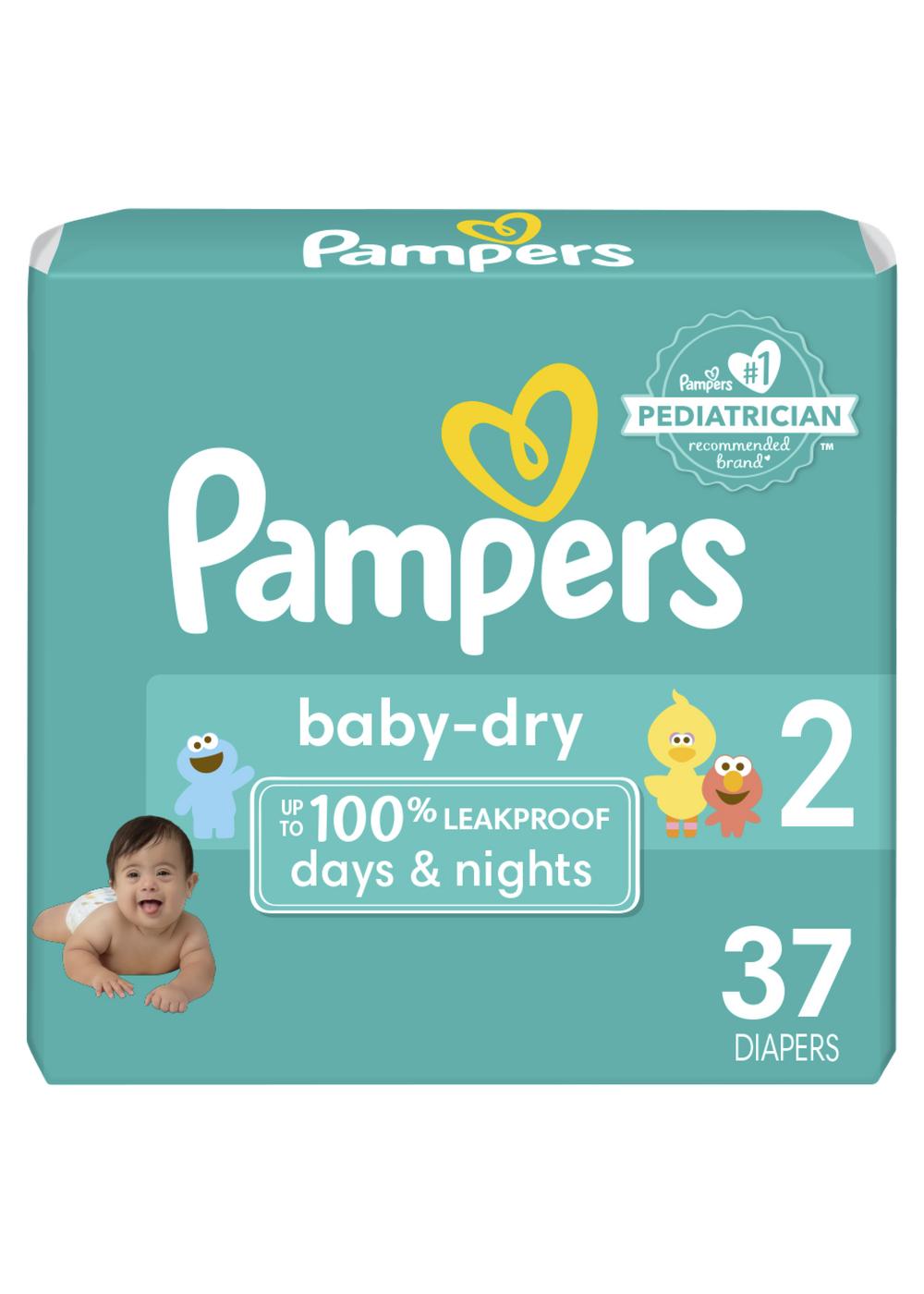 Pampers Baby-Dry Diapers Size 2; image 1 of 9