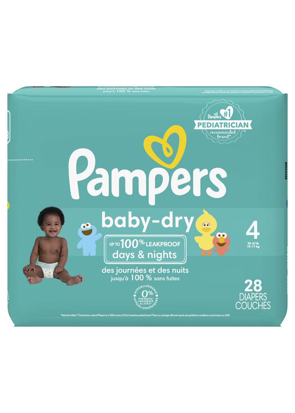 snap Voorgevoel Tolk Pampers Baby-Dry Diapers Size 4 - Shop Diapers at H-E-B