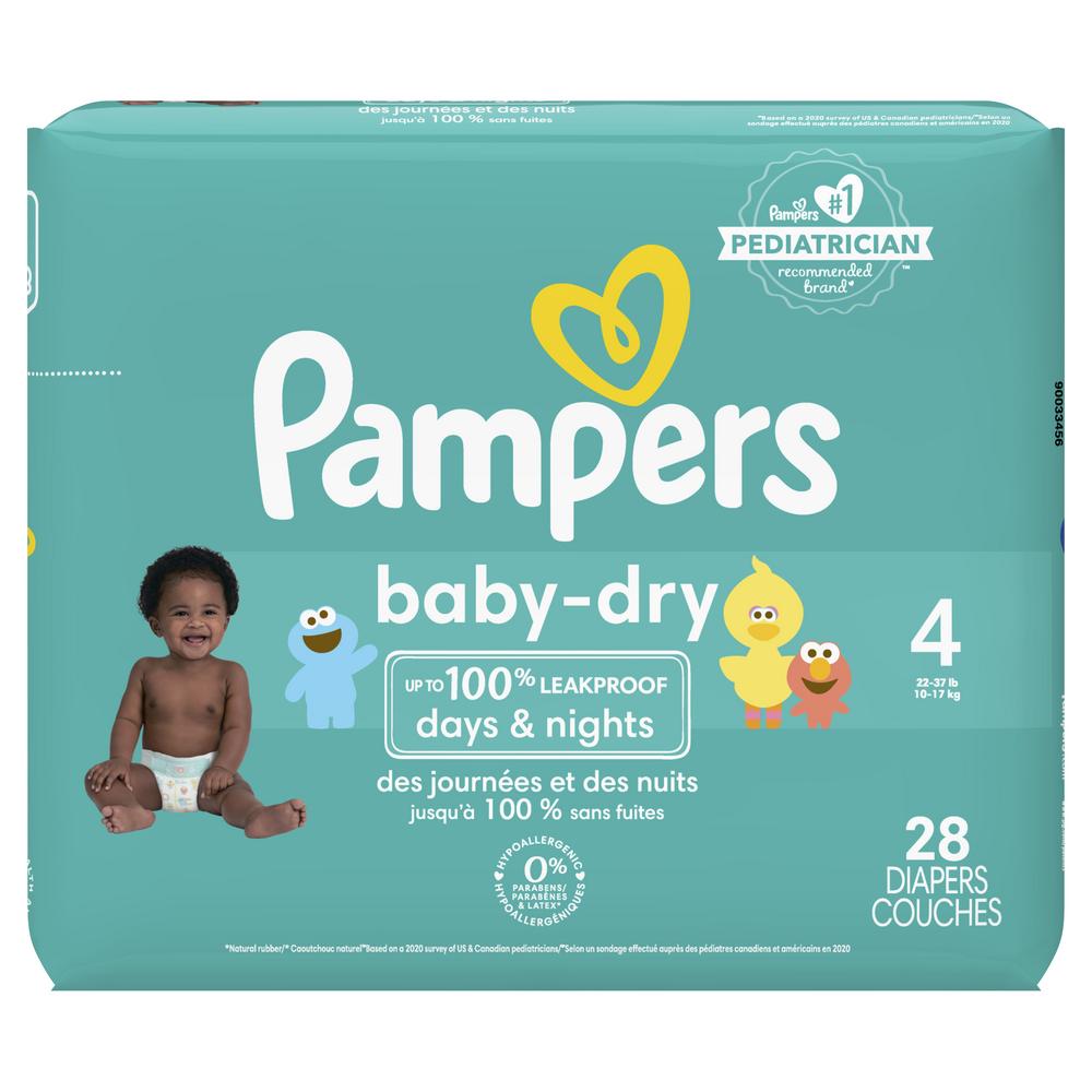 Pampers Baby-Dry Diapers - Size 4; image 8 of 9
