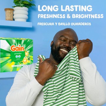 Gain Powder Laundry Detergent, 44 Loads - Original Scent
