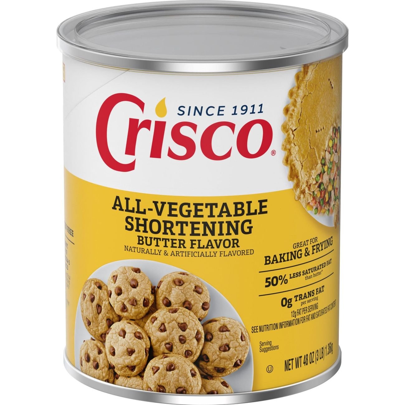 Crisco Butter Flavored Shortening Shop Butter & margarine at HEB
