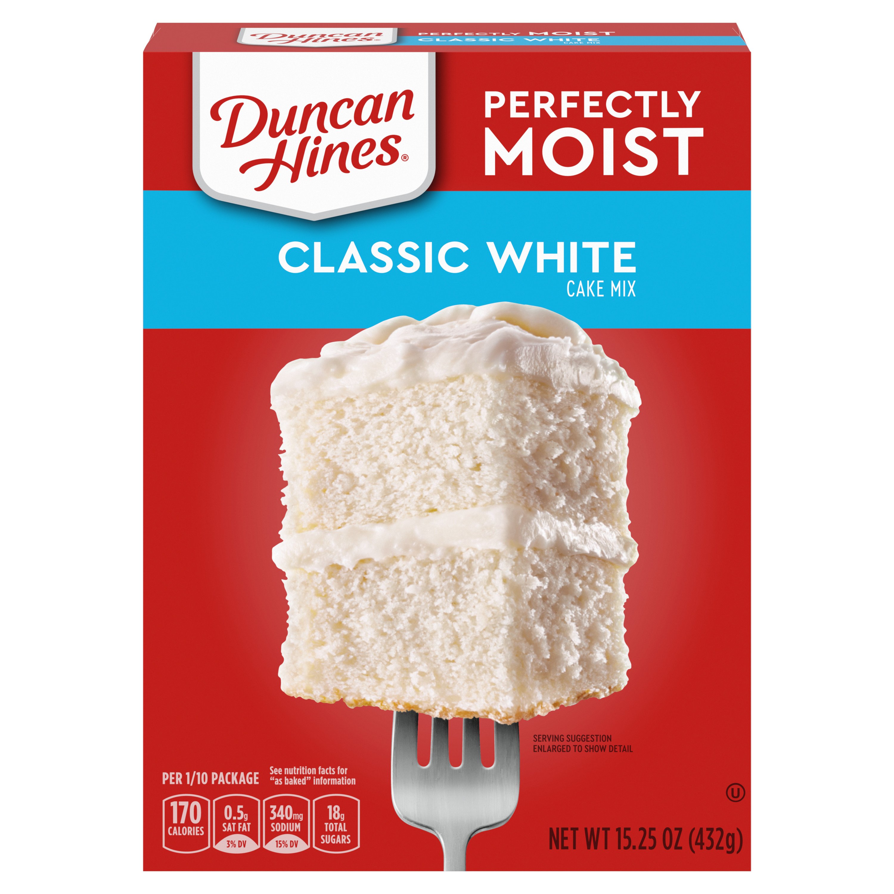 Duncan Hines Classic White Cake Mix Shop Baking Ingredients At H E B