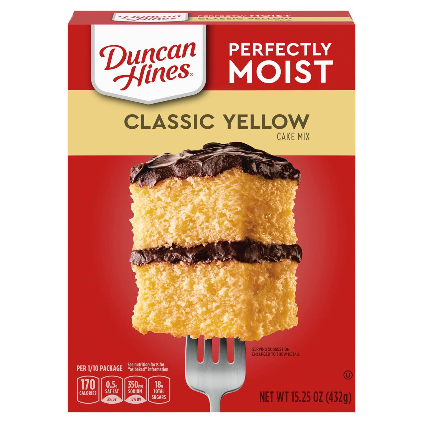 Duncan Hines Perfectly Moist Classic Yellow Cake Mix; image 1 of 4