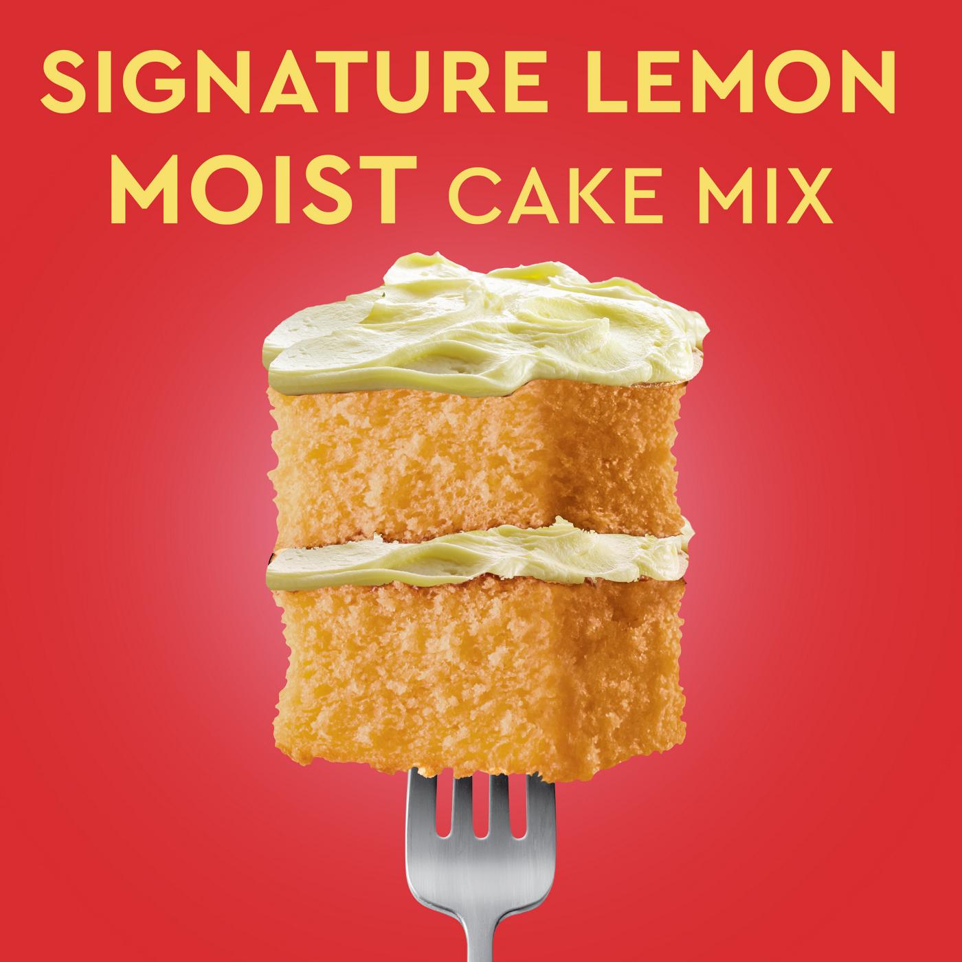 Duncan Hines Signature Perfectly Moist Lemon Supreme Cake Mix; image 4 of 7