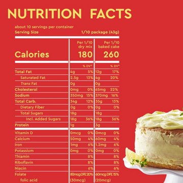 Duncan Hines Signature Perfectly Moist Lemon Supreme Cake Mix, 15.25 oz