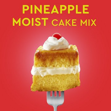 Duncan Hines Signature Perfectly Moist Pineapple Supreme Cake Mix, 15.25 oz