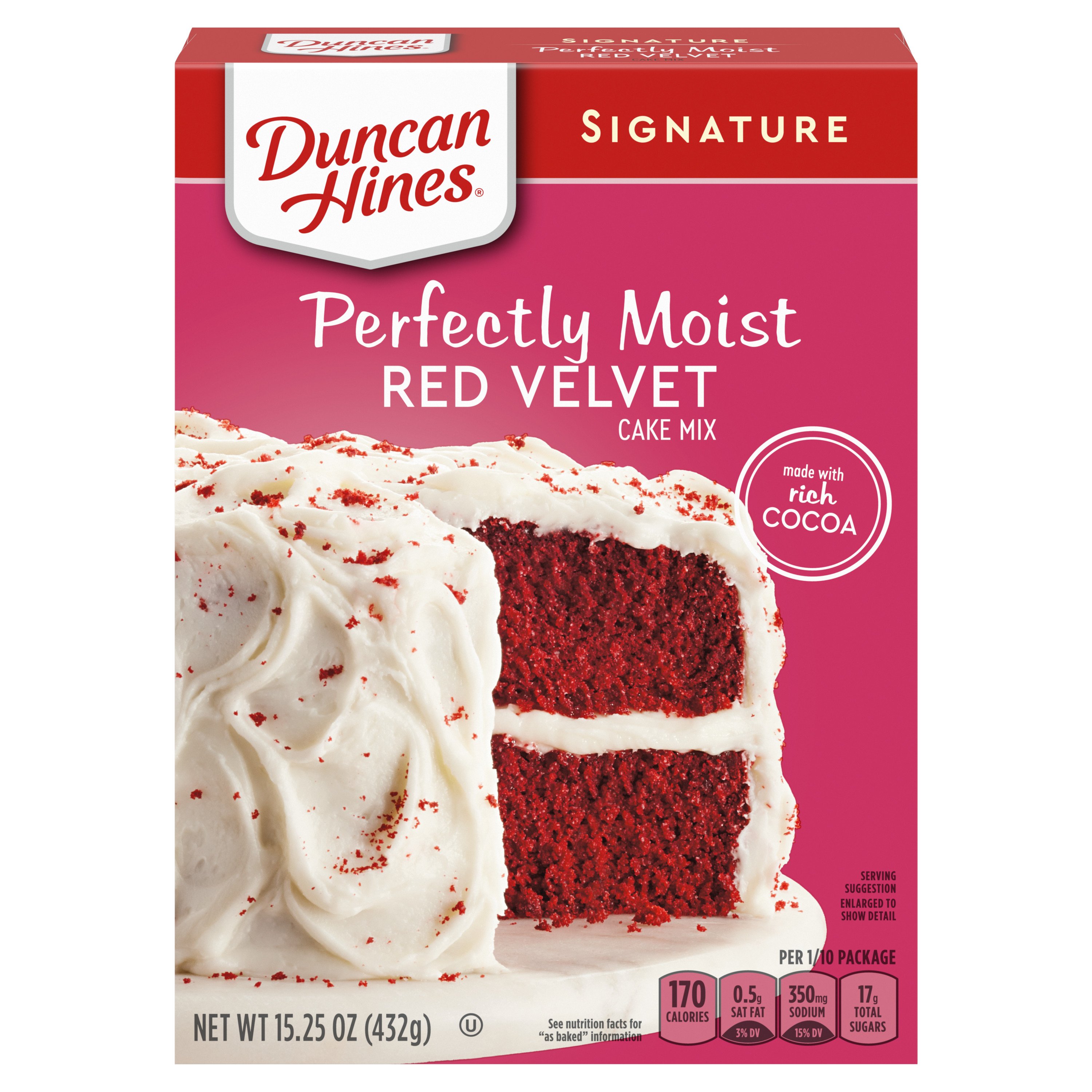 Duncan Hines Red Velvet Cake Mix Shop Baking Mixes At H E B