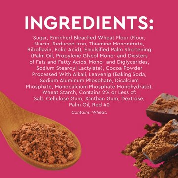 Duncan Hines Signature Perfectly Moist Red Velvet Cake Mix, 15.25 oz