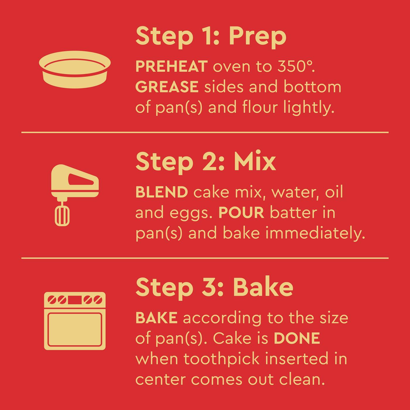 Duncan Hines Signature Perfectly Moist French Vanilla Cake Mix; image 7 of 7