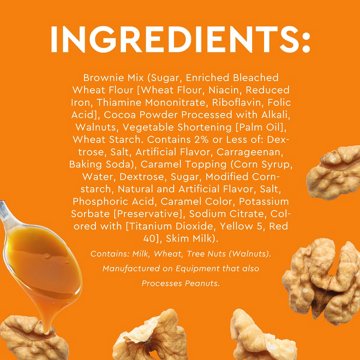 Duncan Hines Signature Caramel Turtle Brownie Mix, 16.7 oz