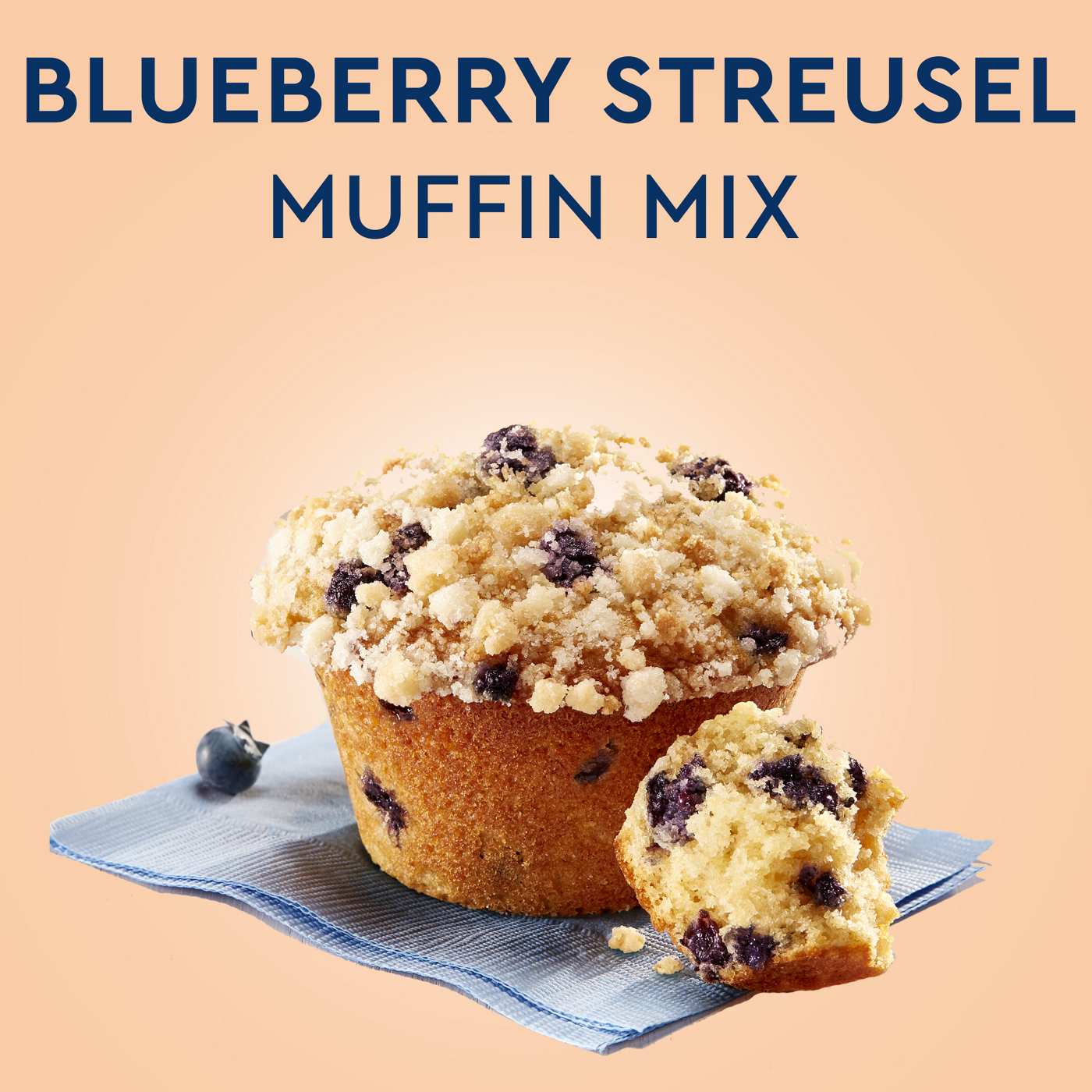 Duncan Hines Simple Mornings Blueberry Streusel Premium Muffin Mix; image 2 of 7