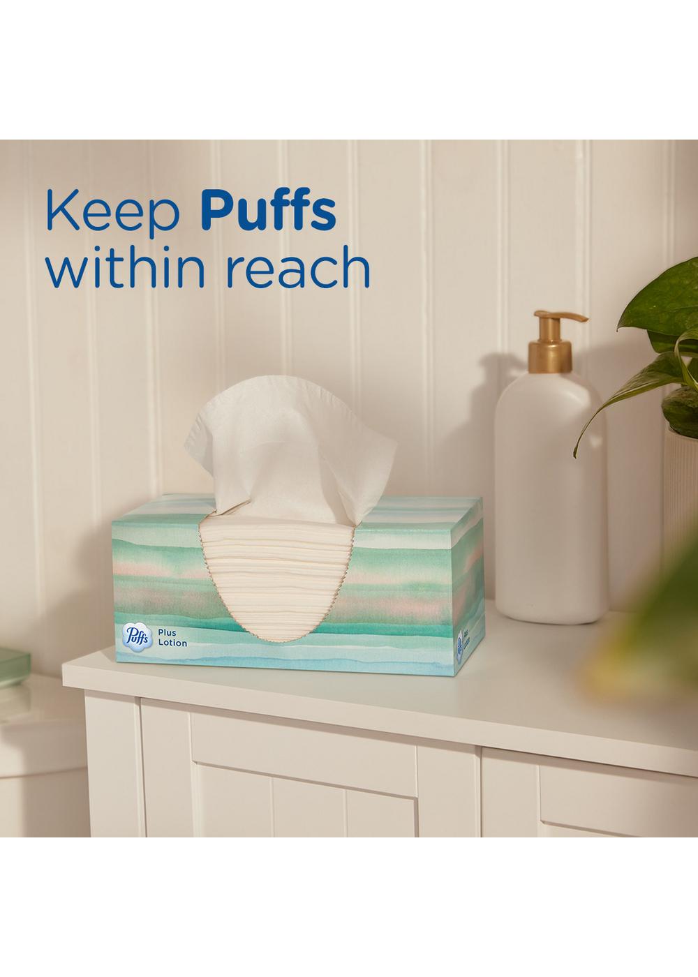 Puffs Plus Lotion Facial Tissues; image 3 of 5