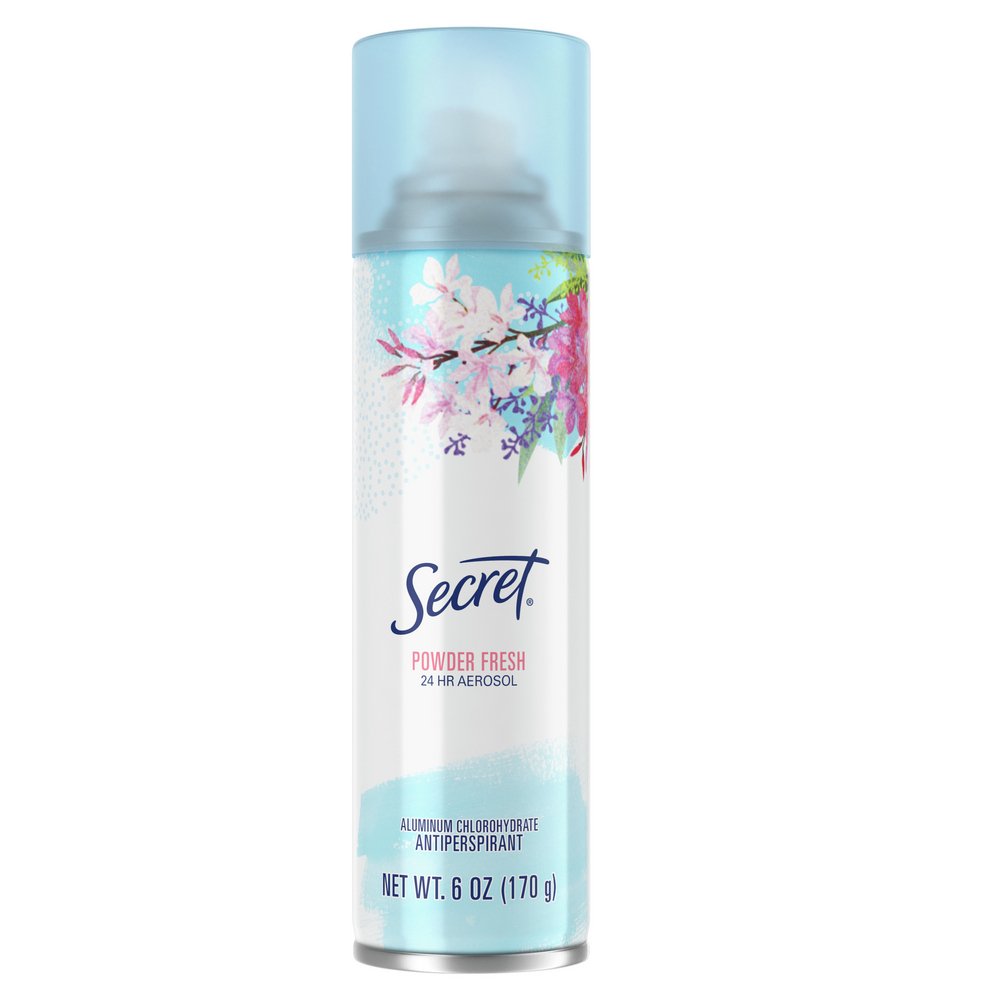 Secret Women's Aerosol Powder Fresh Scent Antiperspirant & Deodorant