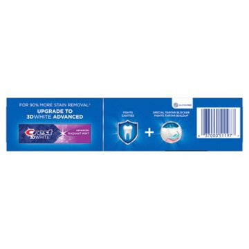 Crest Plus Tartar Protection Whitening Toothpaste - Cool Mint, 5.7 oz