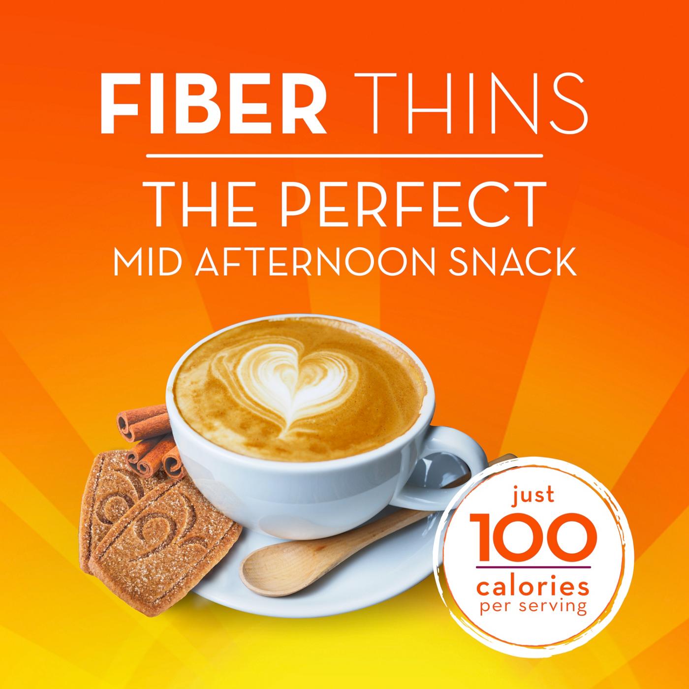 Metamucil Fiber Thins, Plant-Based Psyllium Husk Fiber Snack for Digestive Health, Cinnamon Spice; image 4 of 7