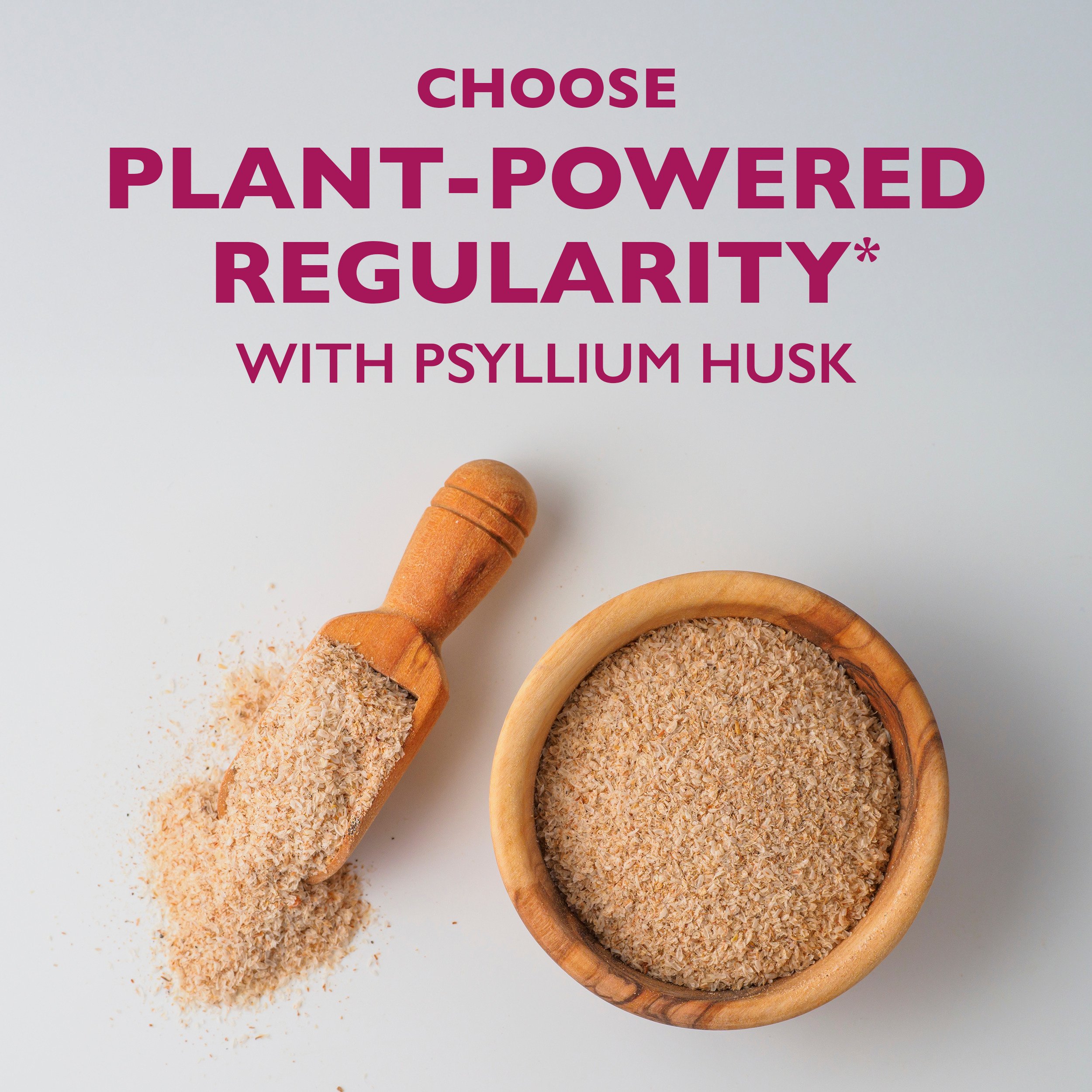 Metamucil 4-in-1 Psyllium Husk Fiber Supplement, Sugar-Free, Plant-Based, Daily Fiber Powder for Digestive Health, Orange Flavor