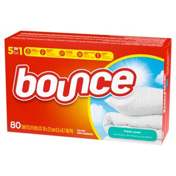 Bounce Fabric Softener Dryer Sheets - Fresh Linen