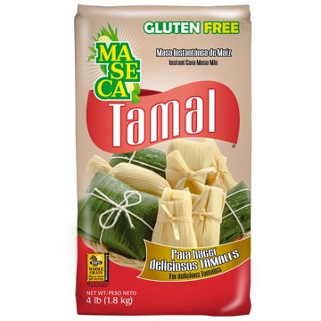 Maseca Tamal Instant Corn Masa Mix, 4 lb