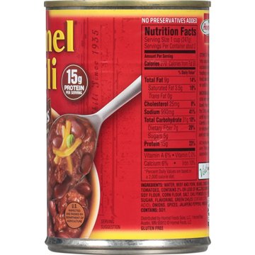 Hormel Chili with Beans