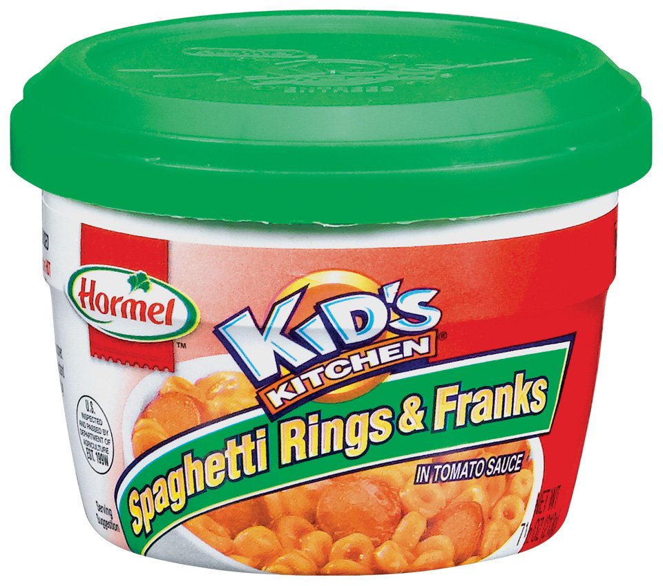Hormel Kid's Kitchen Spaghetti Rings & Franks - Shop Pantry Meals
