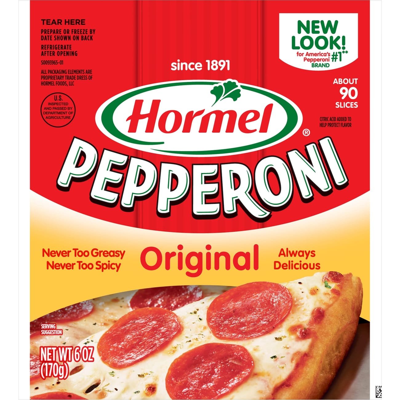 Hormel Original Sliced Pepperoni Shop Meat at HEB