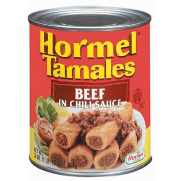 Hormel Beef Tamales in Chili Sauce, 28 oz