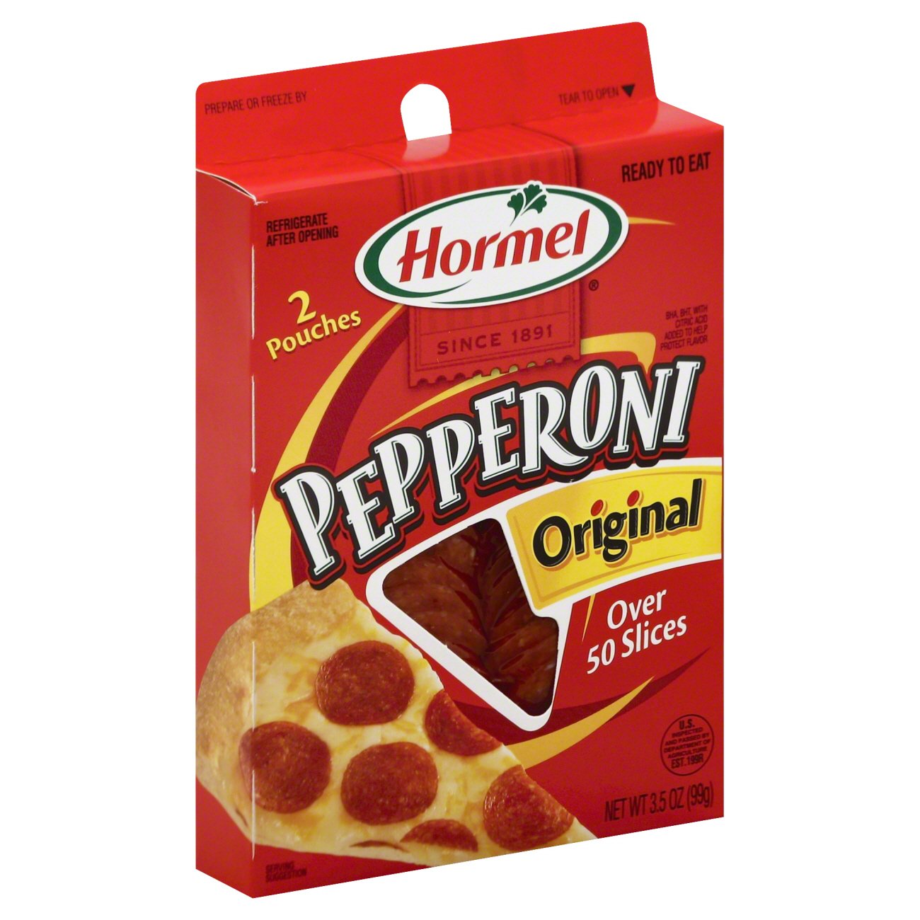 Hormel Wallet Pack Reg Pepperoni Shop Meat at HEB