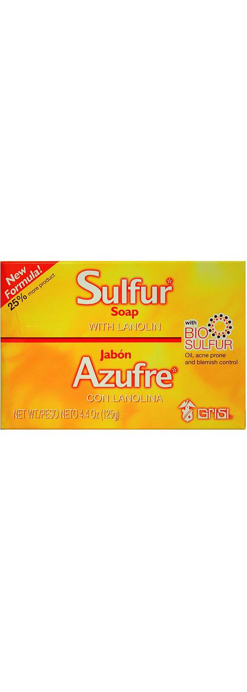 Sulfur soap for deals face