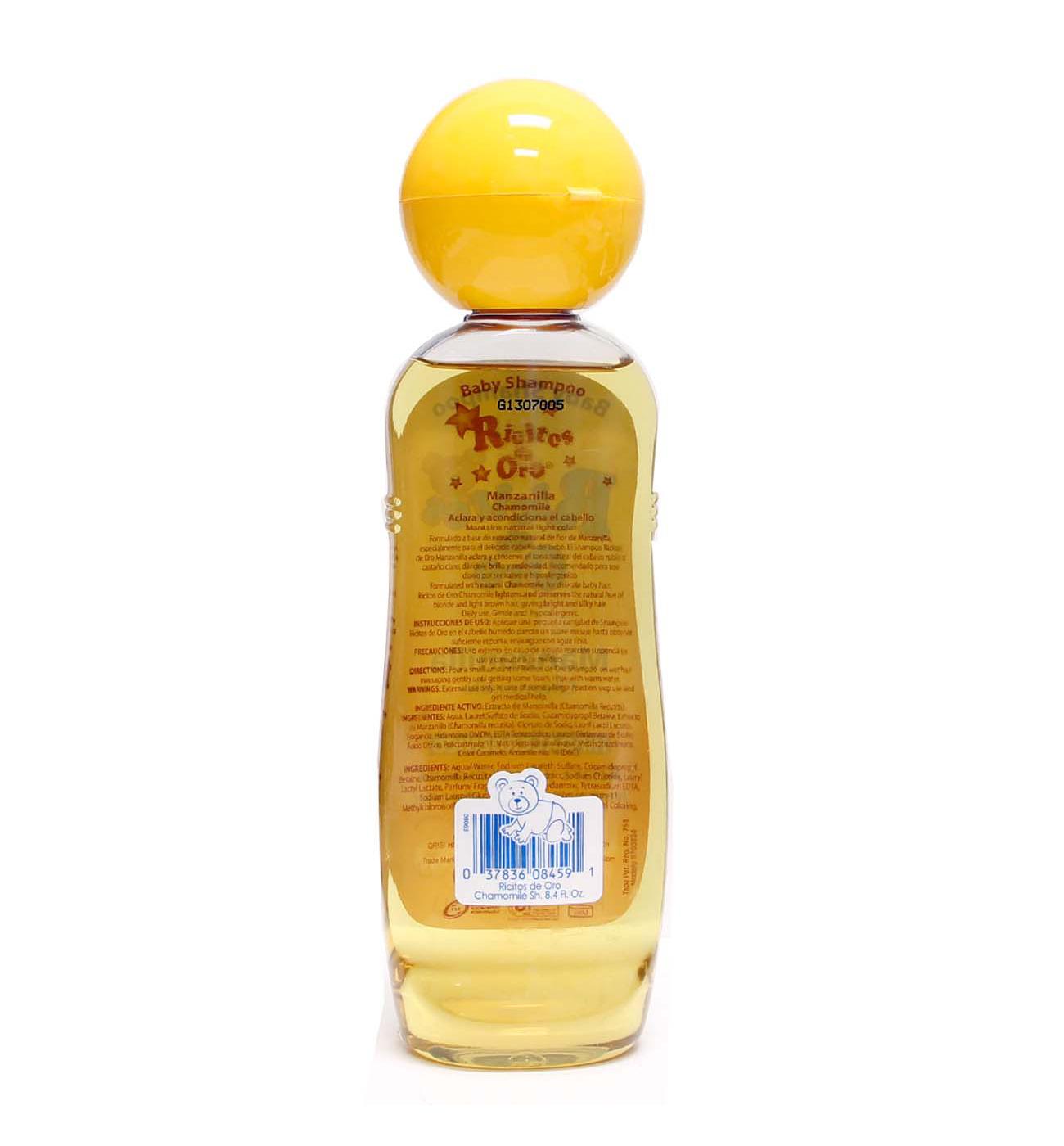 Ricitos de Oro Hypoallergenic Baby Shampoo With Manzanilla; image 2 of 2