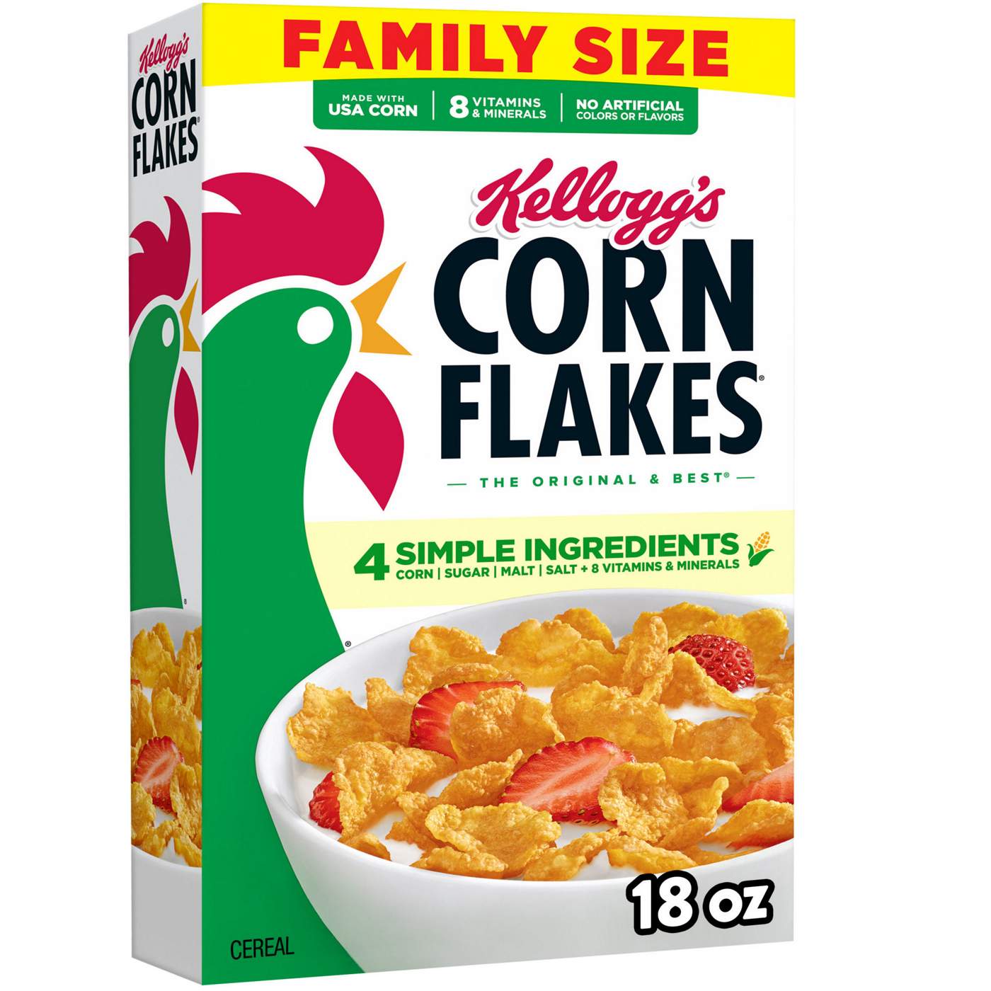 Kellogg's Corn Flakes Original Cereal; image 3 of 9