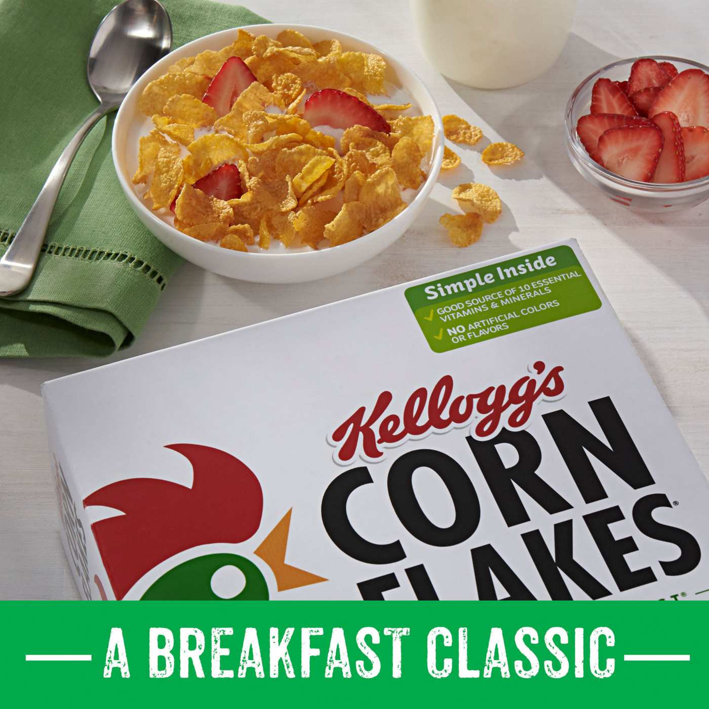 Kellogg's Corn Flakes Original Cereal; image 8 of 9