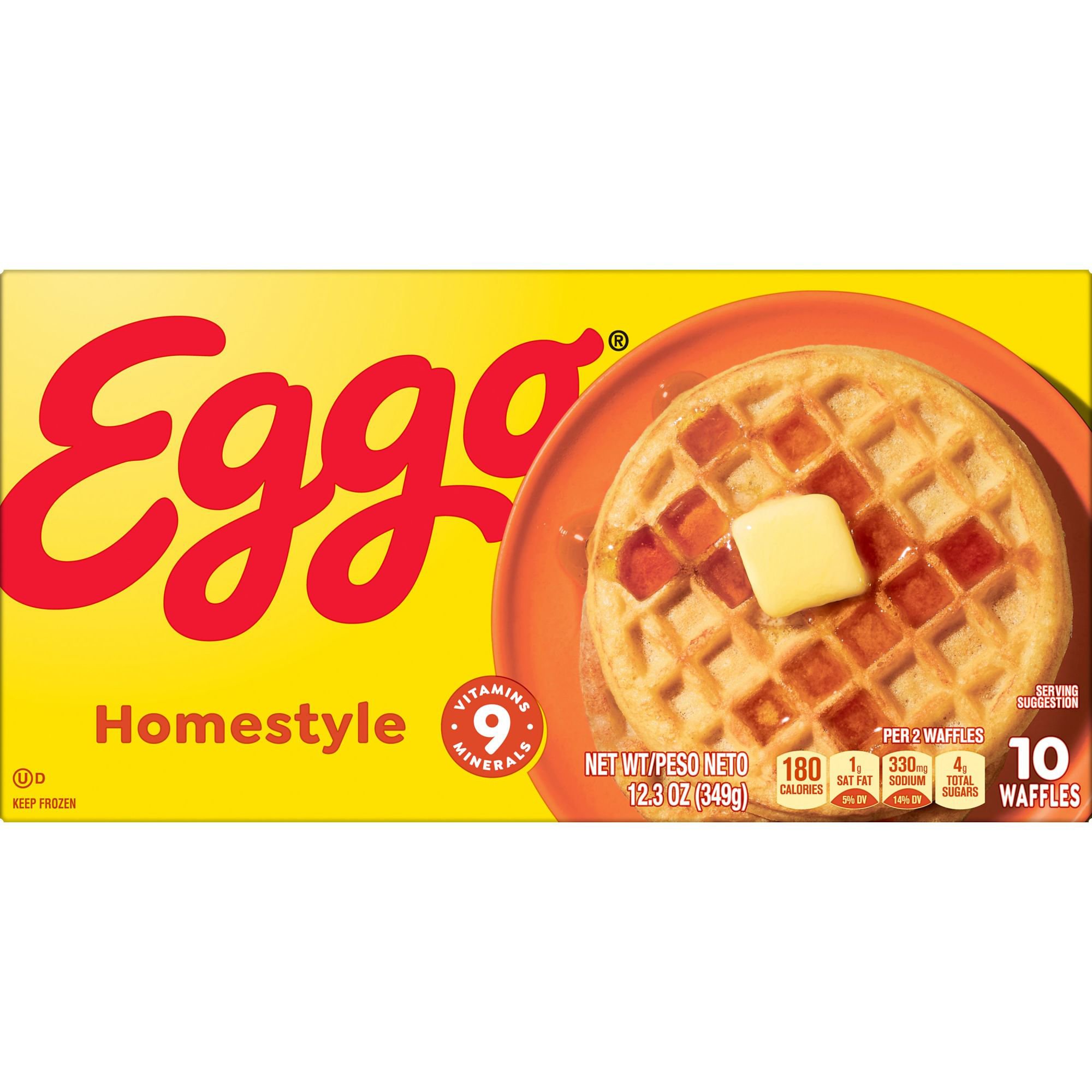 Eggo Homestyle Waffles - Shop Entrees & Sides at H-E-B