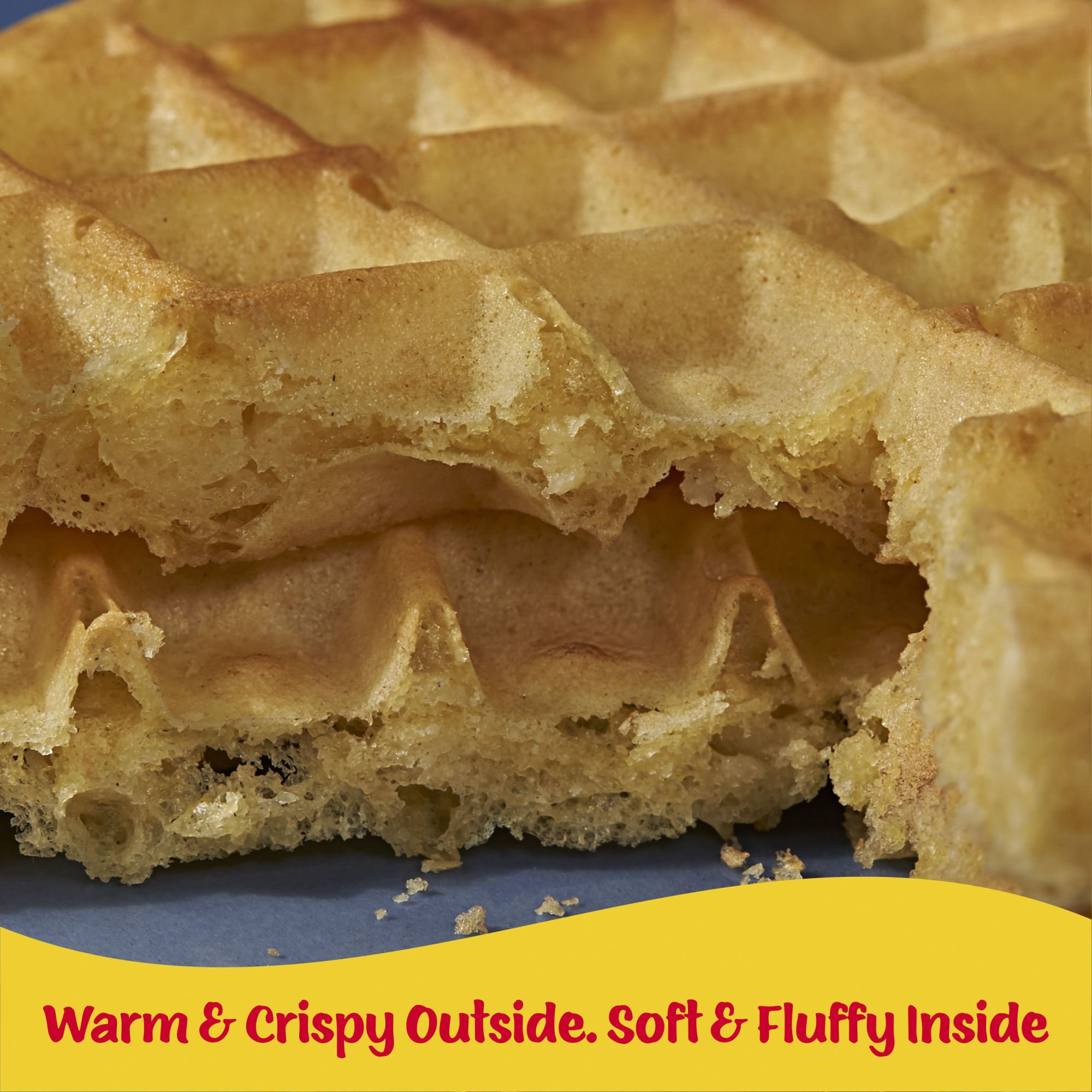 Kellogg's Eggo Minis Cinnamon Toast Waffles - Shop Entrees & Sides at H-E-B