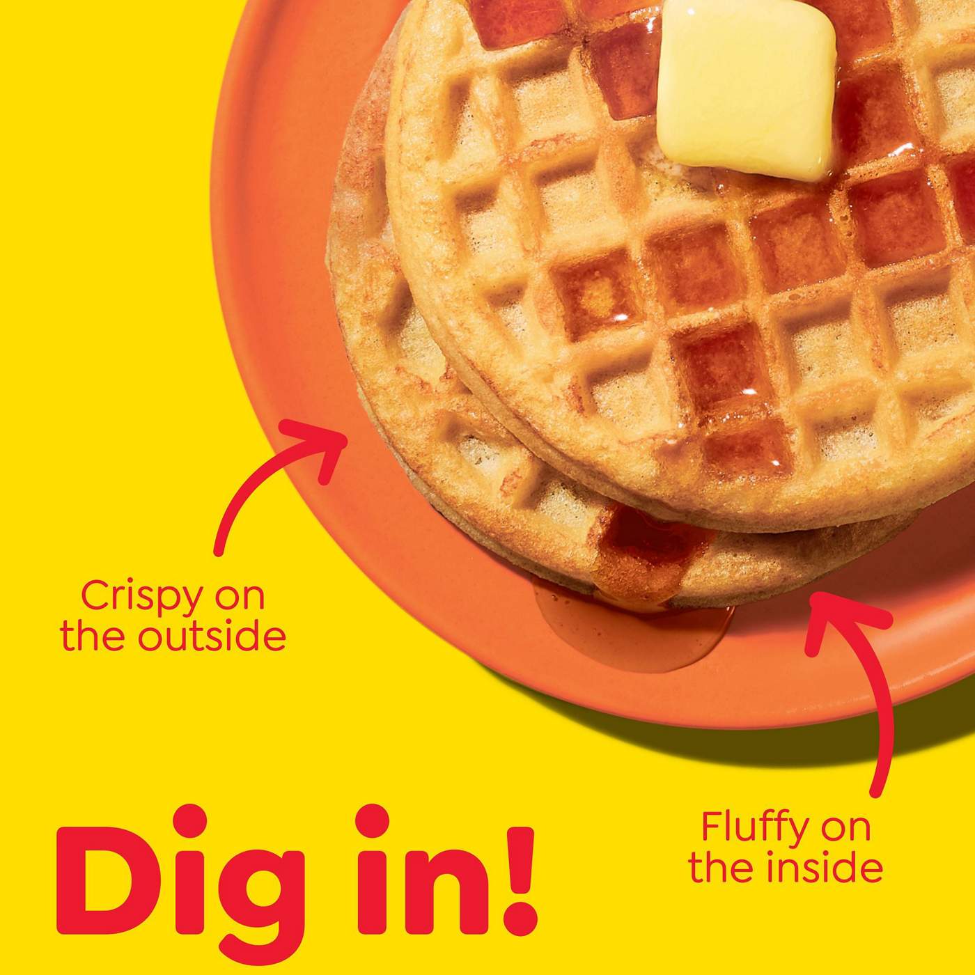 Kellogg's Eggo Minis Cinnamon Toast Waffles - Shop Entrees & Sides at H-E-B