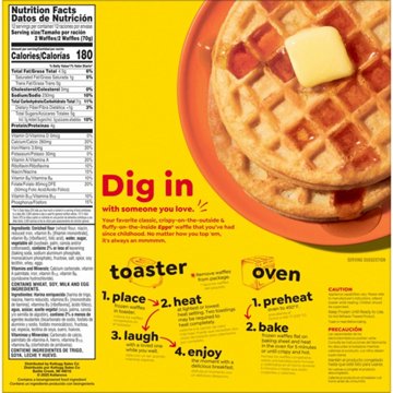 Eggo Homestyle Frozen Waffles - Family Pack, 24 ct