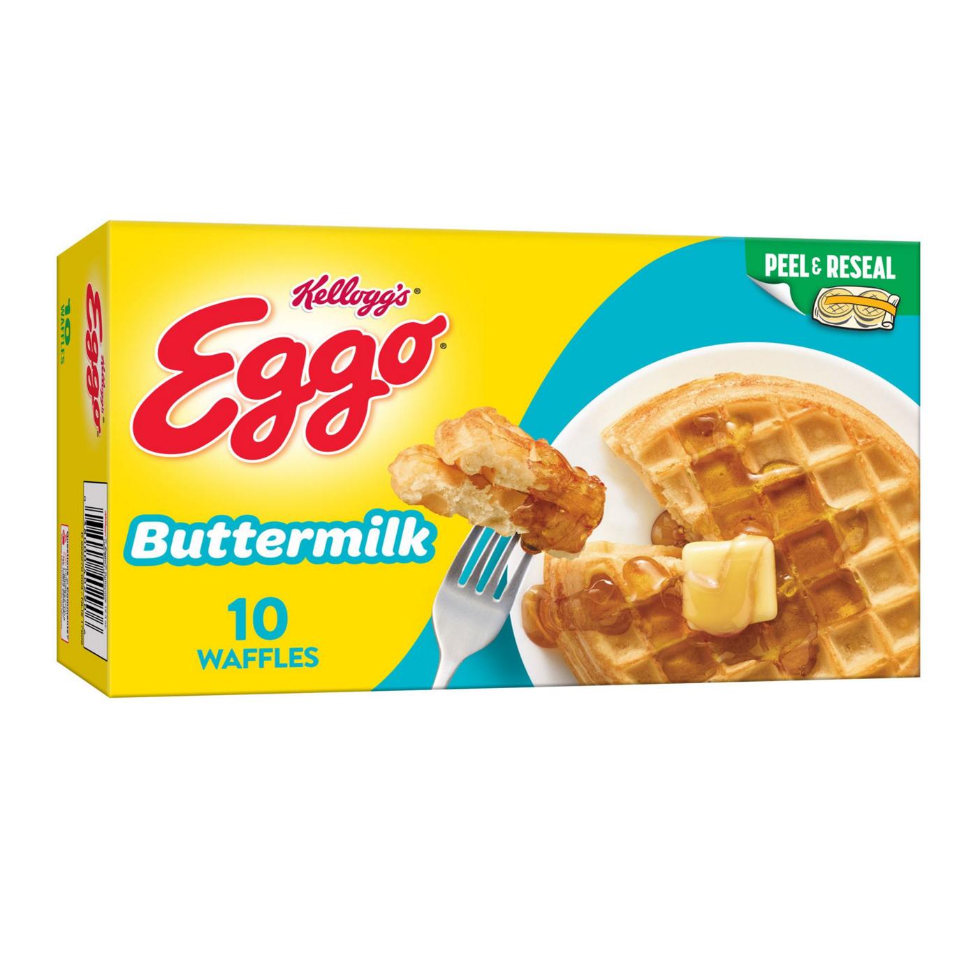 Eggo Buttermilk Frozen Waffles, 12.3 oz; image 4 of 5