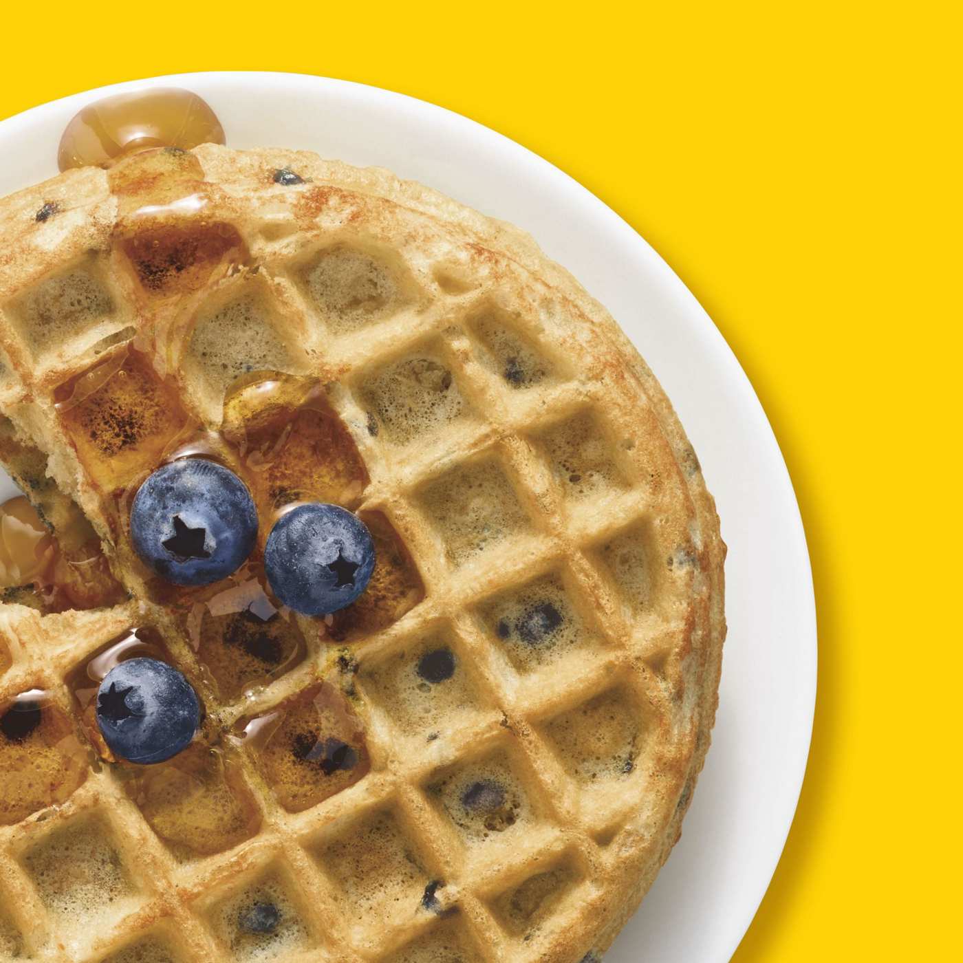 Eggo Blueberry Frozen Waffles, 12.3 oz; image 2 of 4