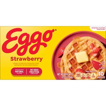 Eggo Strawberry Frozen Waffles