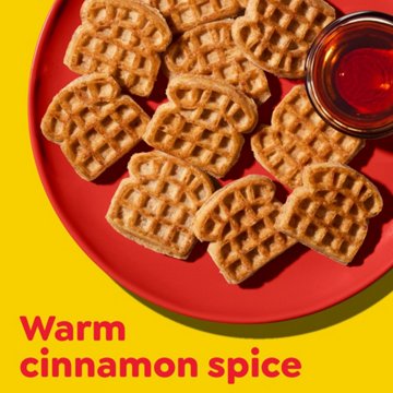 Eggo Minis Cinnamon Toast Frozen Waffle Bites, 10 ct