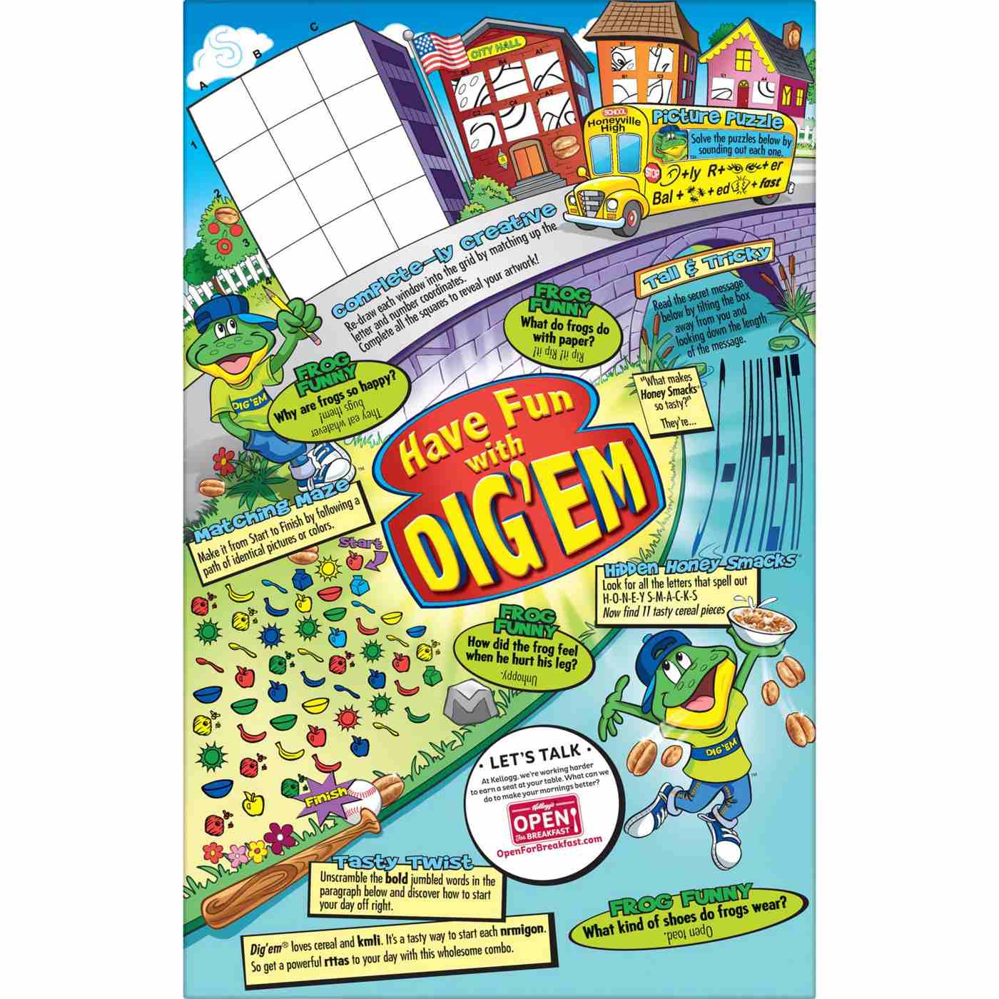 Kellogg's Honey-Smacks Breakfast Cereal; image 3 of 11