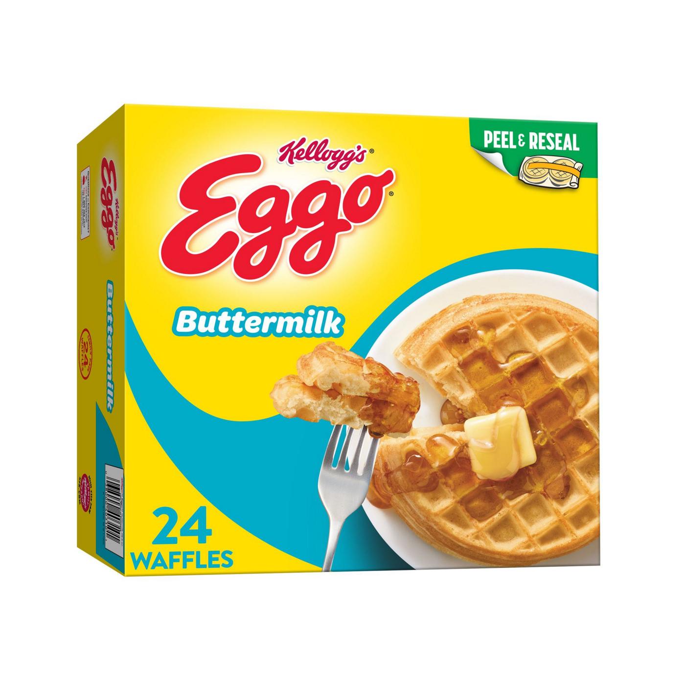 Eggo Buttermilk Frozen Waffles, 29.6 oz; image 3 of 4