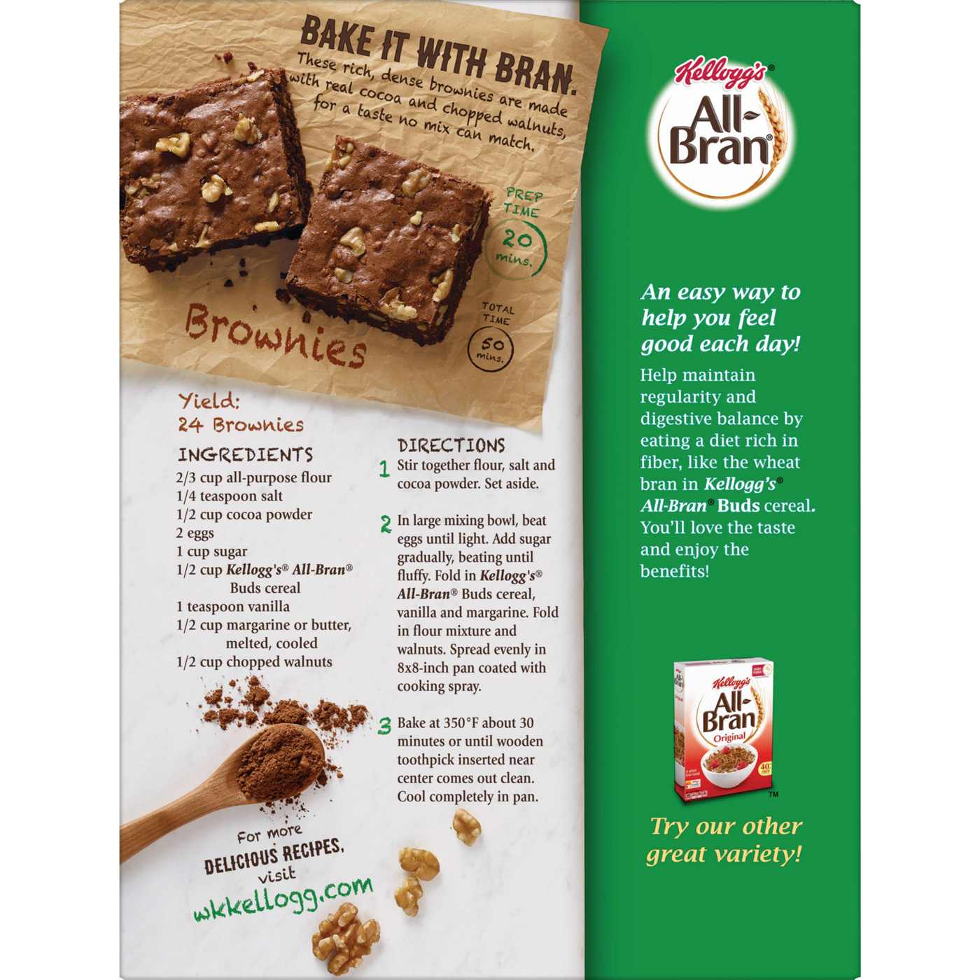 Kellogg's All Bran Buds Cereal Shop Cereal at HEB