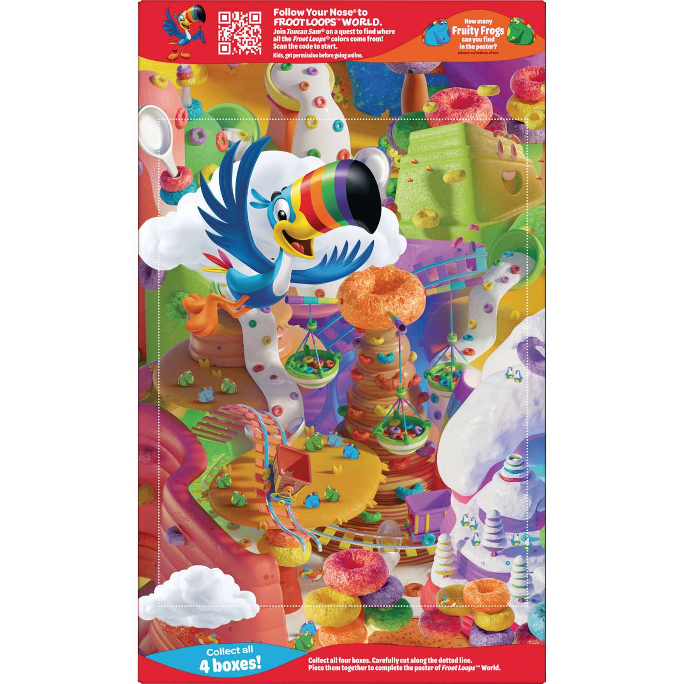 Kellogg's Froot Loops Cereal - Family Size; image 10 of 14