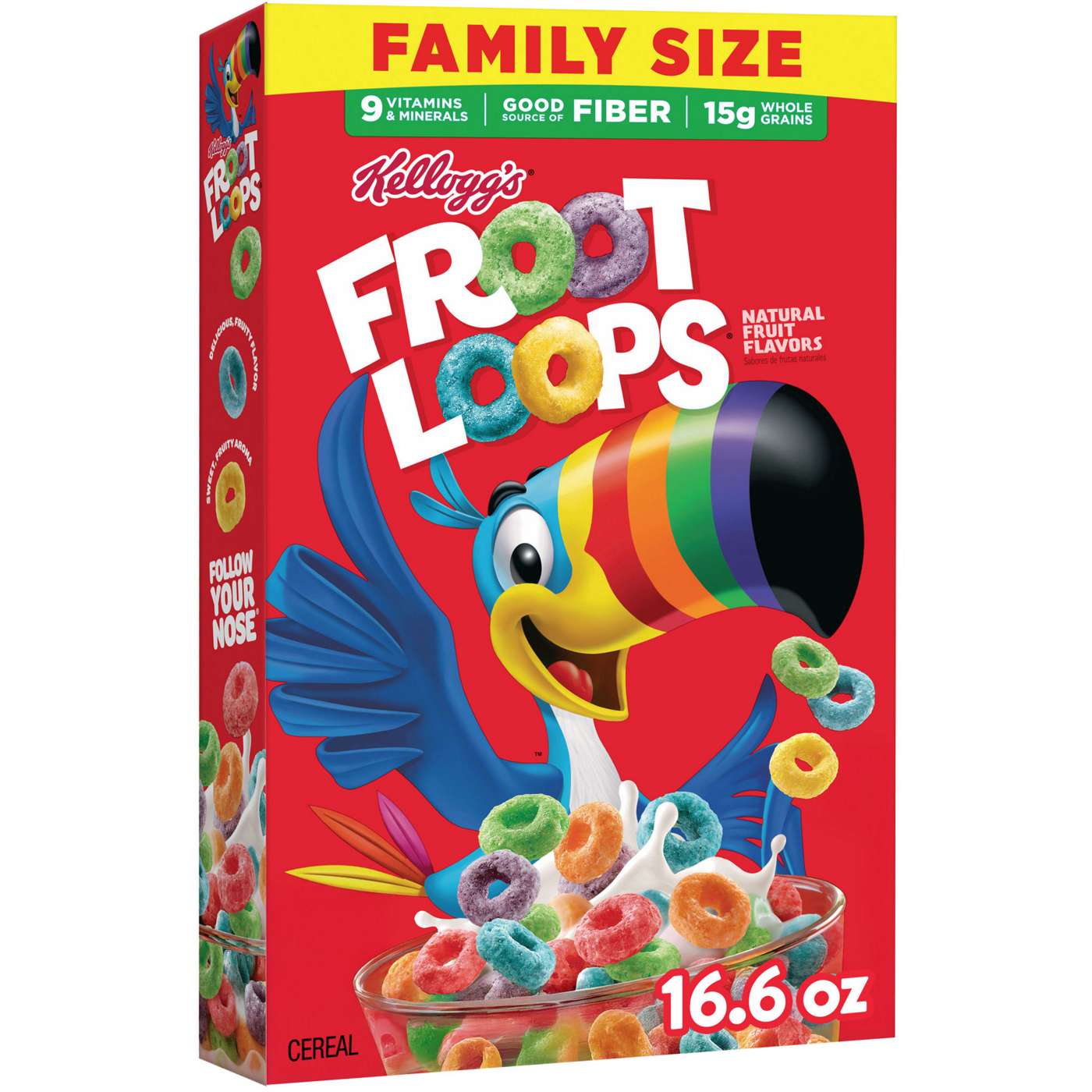 Kellogg's Froot Loops Cereal - Family Size; image 12 of 14
