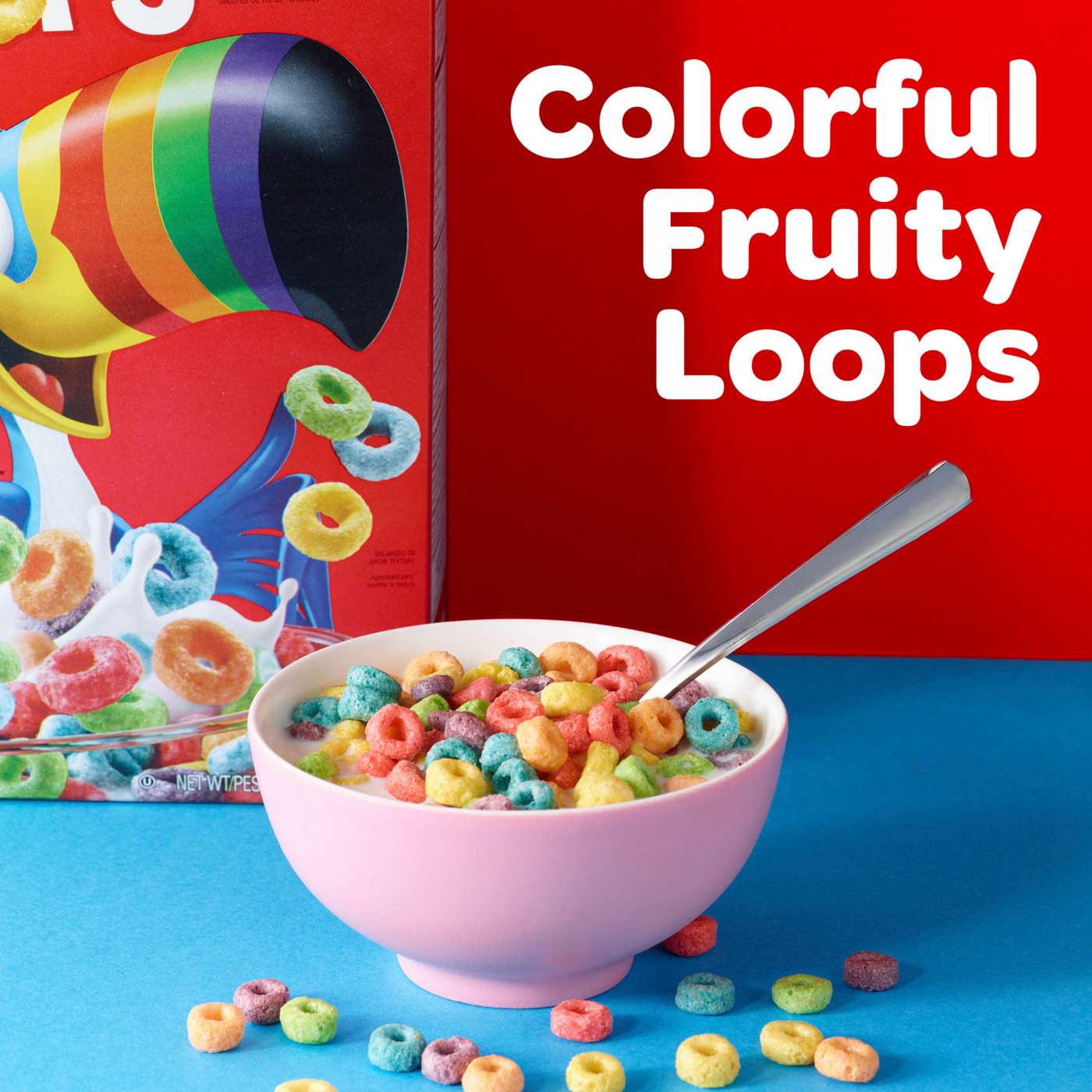 Kellogg's Froot Loops Cereal - Family Size; image 8 of 14