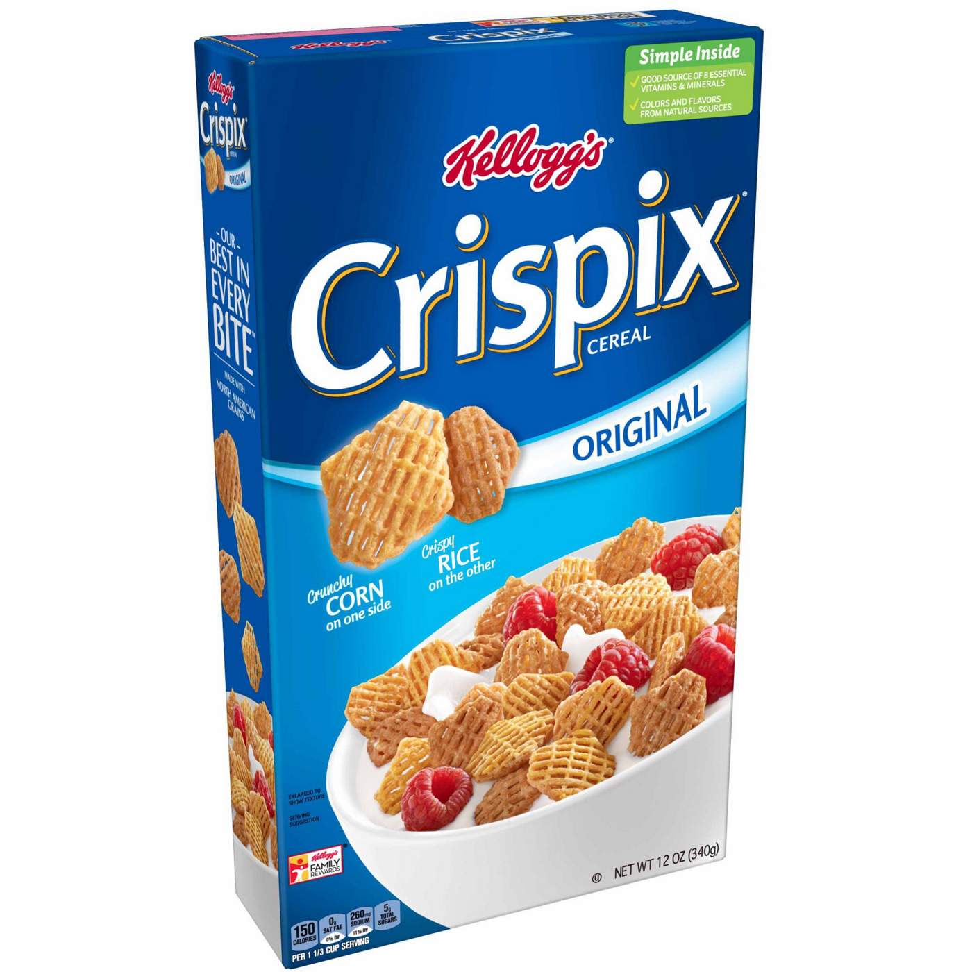 Kellogg's Crispix Breakfast Cereal; image 1 of 8