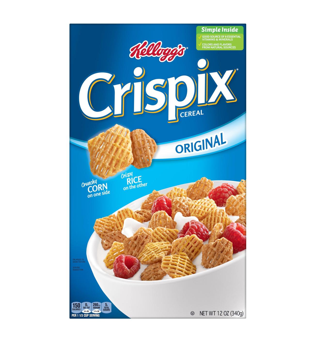 Kellogg #39 s Crispix Breakfast Cereal Shop Cereal at H E B