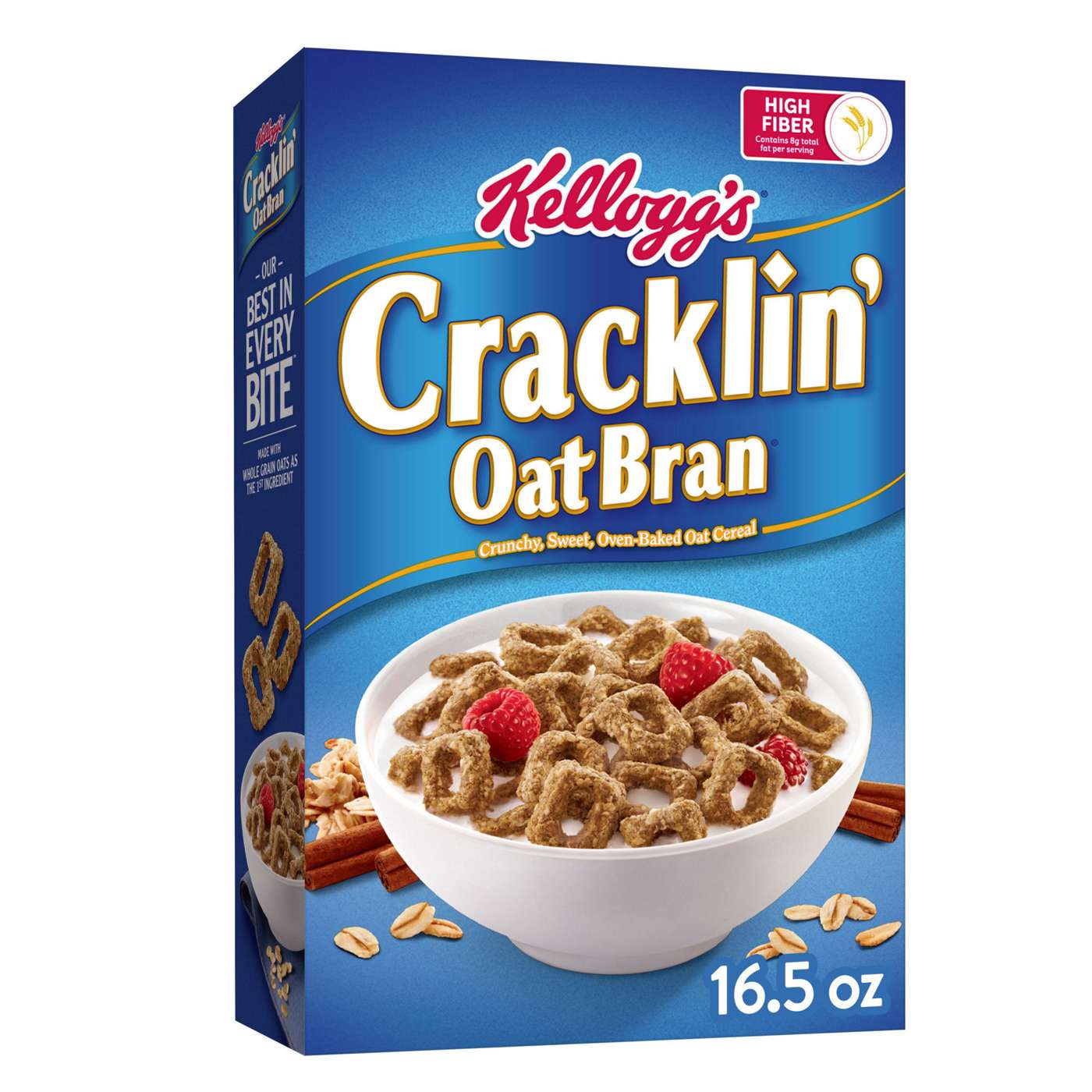 Kellogg's Cracklin' Oat Bran Original Cold Breakfast Cereal; image 5 of 13