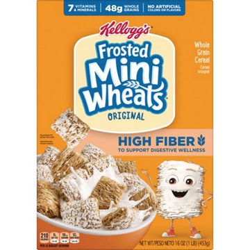 Kellogg's Frosted Mini-Wheats Original Breakfast Cereal, 16 oz