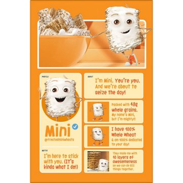 Kellogg's Frosted Mini-Wheats Original Breakfast Cereal, 16 oz